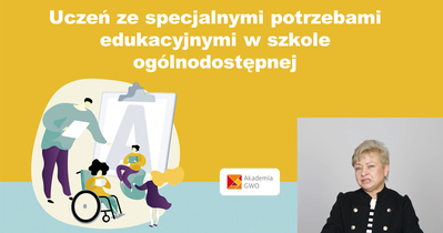 Uczeń ze specjalnymi potrzebami edukacyjnymi w szkole ogólnodostępnej. Kurs dla nauczycieli